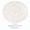 Boardwalk Crystal-Clear Cold Cup Straw-Slot Lids, Fits 9 oz Squat/12 oz PET Cups, 1000PK BWKPET912STRAW - alternate 6